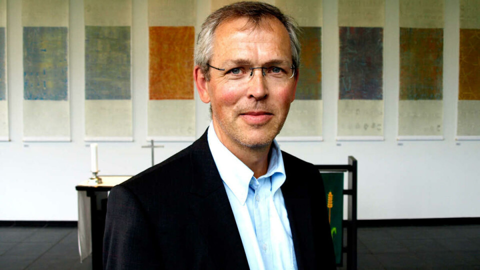 DAGENS REKTOR: Vidar L. Haanes.