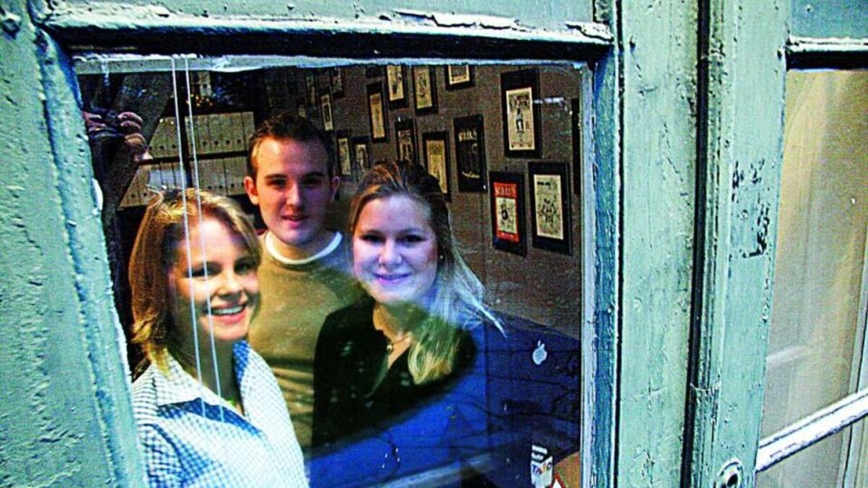 FEIRER: Redaktørene Jeanette Rognstad Munkelien, William Nordan og Julie Wangensteen Lien.