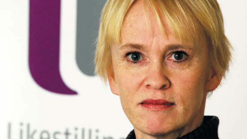 KRITISK TIL SEGREGERING: Leder i samfunnsavdelingen ved Likestillings- og diskrimineringsombudet Bjørg Unstad.