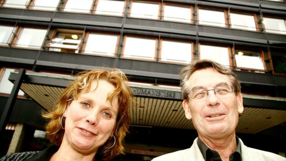MOTKANDIDATER: Trine Syvertsen og Øivind Andersen.