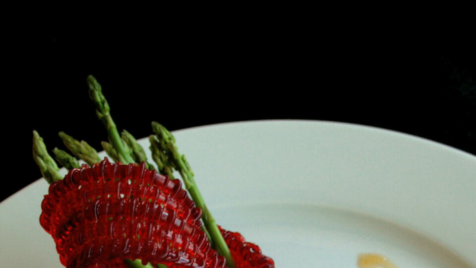 GODLESS: I dette prosjektet valgte Vedeler helt bevisst kontroversiell forskning for å vekke oppmerksomhet. Resultatet ble en helt ny måte å gi form til stamcellekjøtt, og dermed danne grunnlag for en ny matestetikk. – Jeg er ikke så mediekåt, egentlig. Men betente temaer gir flere utfordringer og nye problemstillinger.