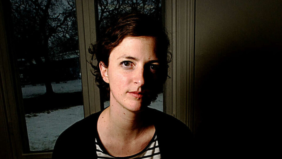 ISCENESETTER HVERDAGEN: Masterstudent Inger Wold Lund lager videokunst fra sin egen hverdag, og utforsker hvordan menneskers skjebner er knyttet sammen.