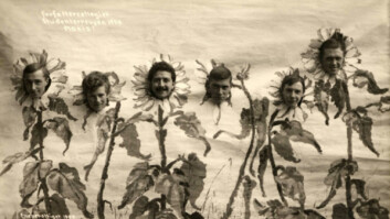 REVYFORFATTERE FRA 1909: Fra venstre: Vilhelm Morgenstierne, Emil Smith, Adam Hiorth, Leif Rode, Jacob Dybwad og Alex Brinchmann. (Foto: Eivind Enger/Universitetshistorisk fotobase) REVYFORFATTERE FRA 1909: Fra venstre: Vilhelm Morgenstierne, Emil Smith, Adam Hiorth, Leif Rode, Jacob Dybwad og Alex Brinchmann. (Foto: Eivind Enger/Universitetshistorisk fotobase)