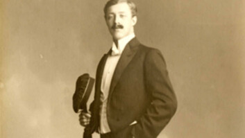 HOVEDPERSON: Sven Rask var hovedpersonen i revyen Maxis fra 1909. (Foto: Eivind Enger/Universitetshistorisk fotobase) HOVEDPERSON: Sven Rask var hovedpersonen i revyen Maxis fra 1909. (Foto: Eivind Enger/Universitetshistorisk fotobase)