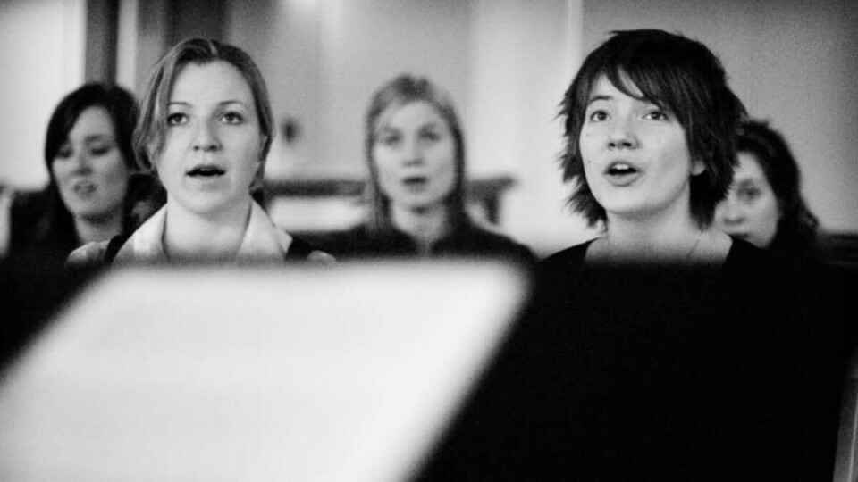 PROFESJONELLE: Schola Cantorum øver en gang i uken. Torsdag drar de på en ti dager lang turné til Sør-Korea.