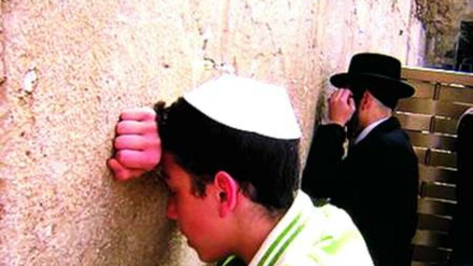 KLAGEMUR: Et av Jerusalems tryggeste steder å ferdes, sies det.