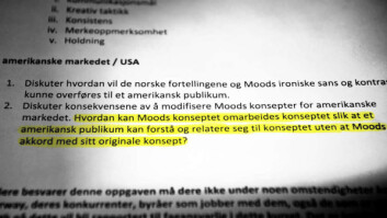 ULESELIG: Slik så en av høstens eksamensoppgaver ut. ULESELIG: Slik så en av høstens eksamensoppgaver ut.