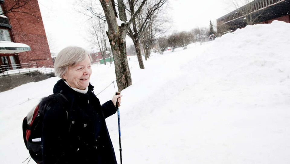 GAMMEL KJENNING: Petra Synnøve Austenå går nå sitt 6. semester ved SV fakultetet.