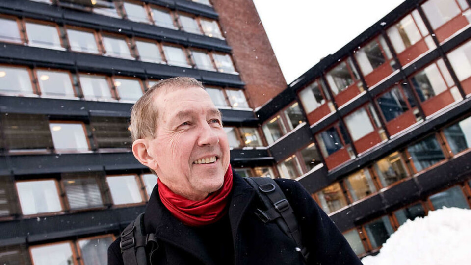 TIDLIGEREE SIVILINGENIØR: Fritjof Thokle Madssen har som pensjonist kommet tilbake til skolebenken.