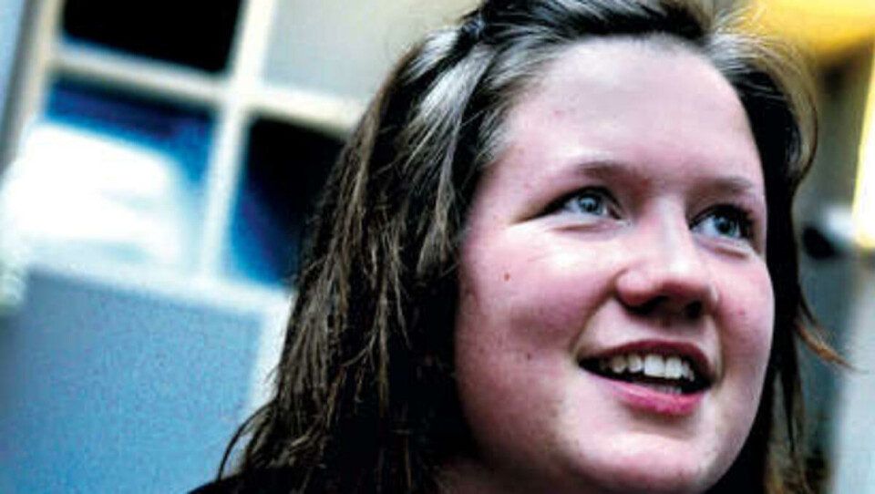 NY TEOLOGI: OKSF-medlem Katrine Lind Solstad var veldig fornøyd med en annerledes teologisk synsvinkel.