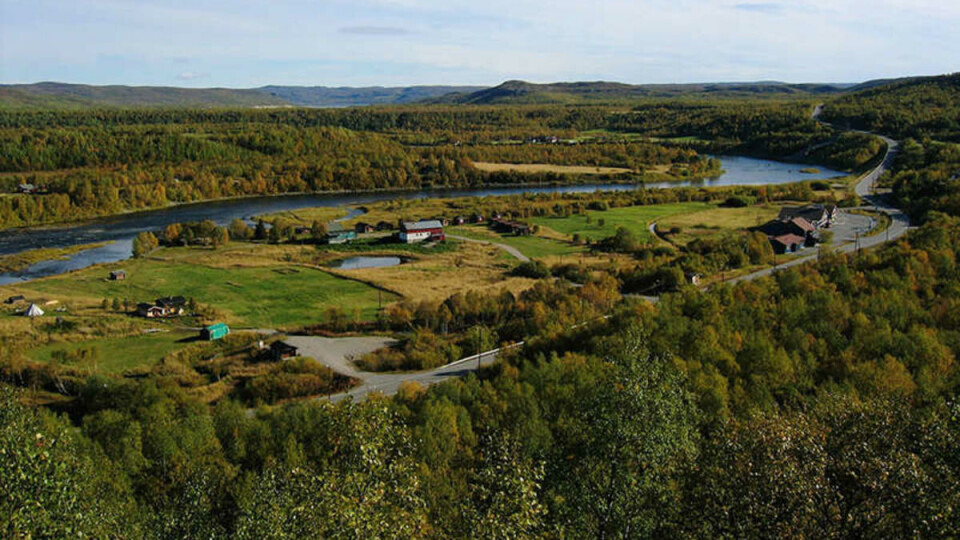 SKOLTEBYEN I NEIDEN: Her ble samelevningene gravd opp, og hit skal de tilbake nå.