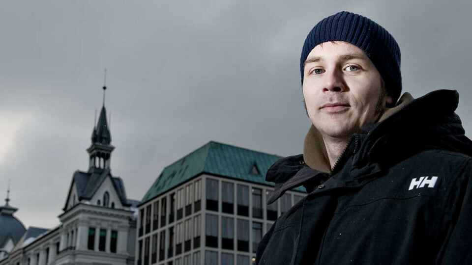 NYANSATT AKADEMIKER: Jeg fikk stillingen fordi jeg hadde en generell akademisk kompetanse, sier Sjur Hevrøy.