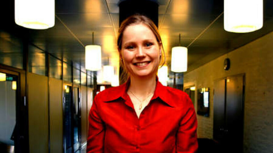 TANTE LORENTZEN: Anna Vibeke skildrar seg sjølv som litt tanteaktig. Ei slik tante trengs når universitetet skal endevendast og alle dei flinke kvinnane skal kostast fram.