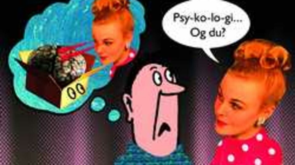 Si meg hva du studerer ...