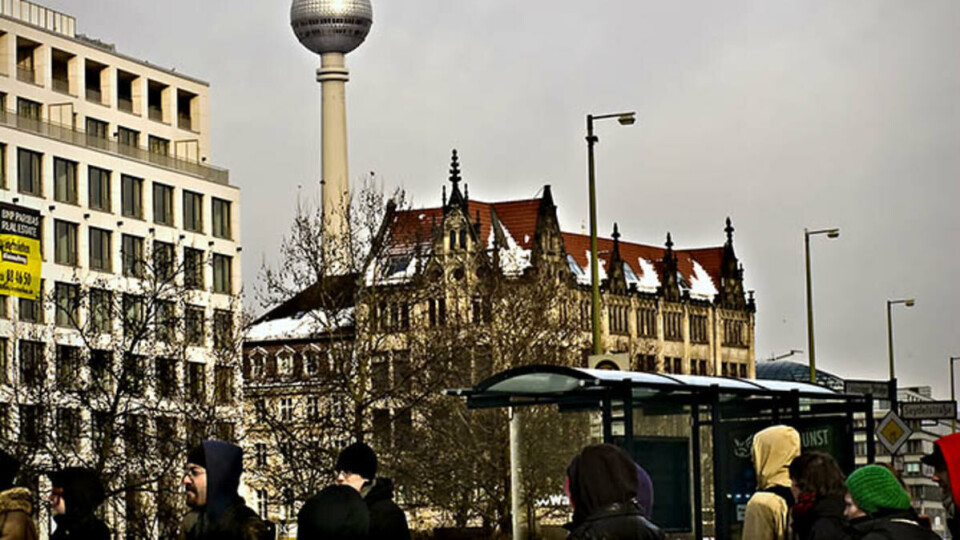 AKTIVISTER: I Berlin er demonstrasjoner en vanlig studentaktivitet.