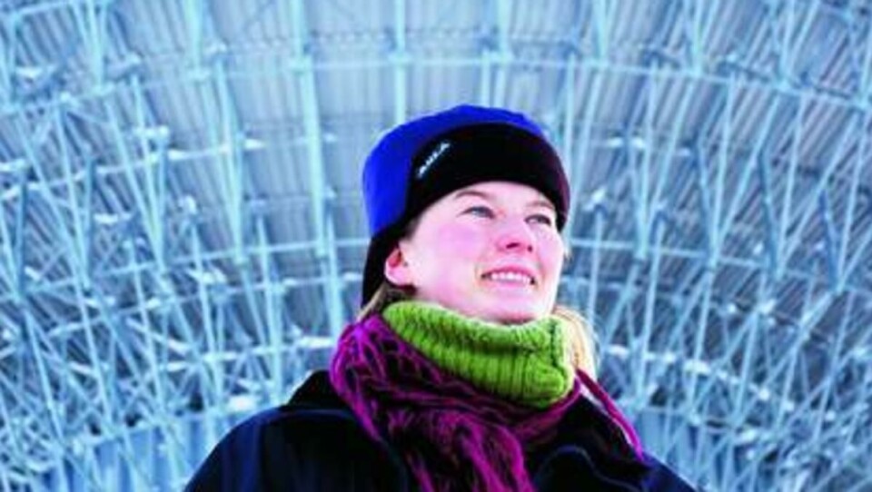 EKSTREM DOKTOR: Margit Dyrland tok hovedfag på UiO. Doktorgraden tar hun på Svalbard.