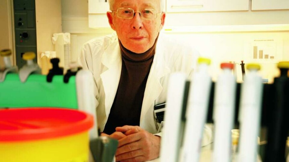 POSITIV: Professor Stig Frøland, som blant annet forsker på AIDS, er stor tilhenger av frihet i forskning.