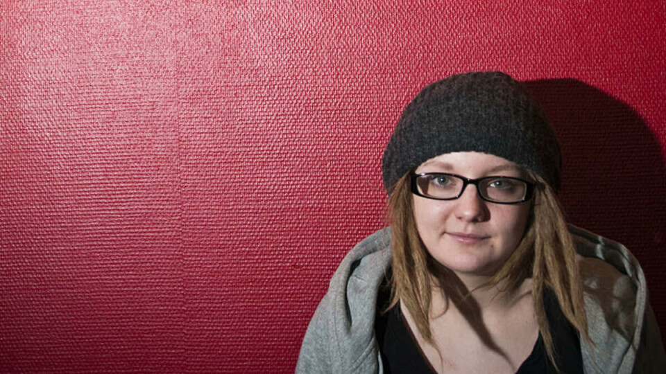 PÅ TRONEN: Kjemistudent Ingrid Marie Urdshals har en hard jobb foran seg når Konsertforeningen Betong under hennes lederskap skal leve opp til tidligere konsertsemestre på Chateu Neuf.