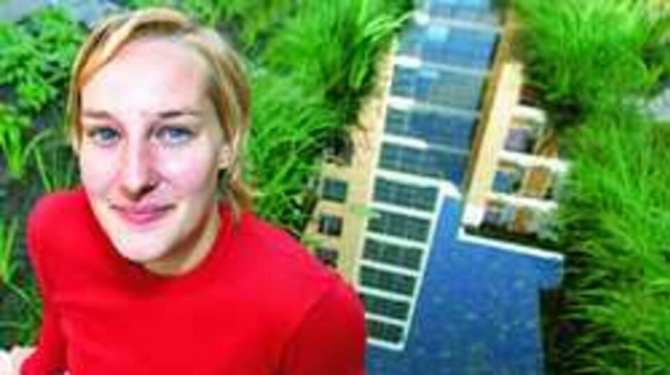 Fornøyd: Stine Børstad lever det gode liv på Bjølsen.