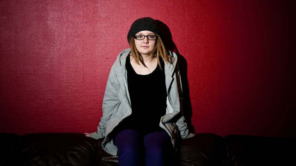 PÅ TRONEN: Kjemistudent Ingrid Marie Urdshals har en hard jobb foran seg når Konsertforeningen Betong under hennes lederskap skal leve opp til tidligere konsertsemestre på Chateu Neuf.