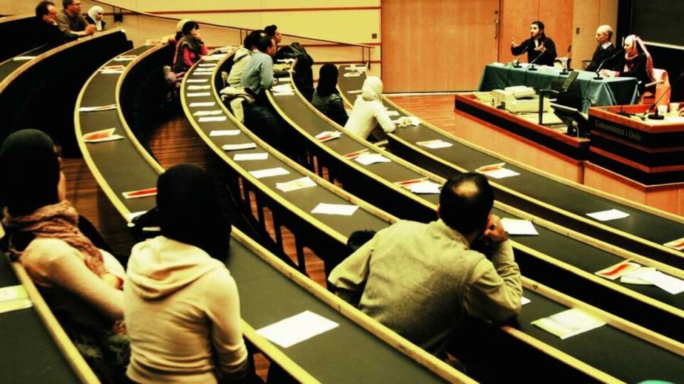 -- NØDVENDIG SEMINAR: Muslimsk Studentsamfunn hevder det er sterkt behov for brobyggende debatter.