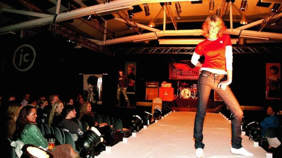 CATWALK: BI-studentene viser hva de er gode for.