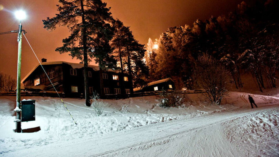 IDYLL: Oslomarka byr på vinteridyll, men er ikke for alle.