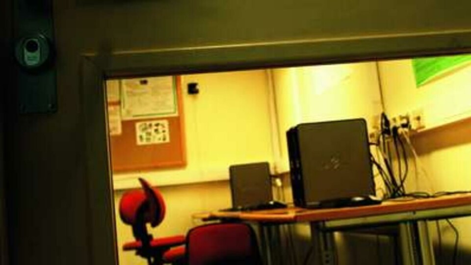 UTSATT: Datautstyret på informatikk er yndet vilt blant tyver.