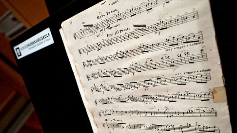 IMPONERENDE NOTER: Deltakerne velger ut musikkstykkene selv, gjerne noe de tror vil imponere juryen.