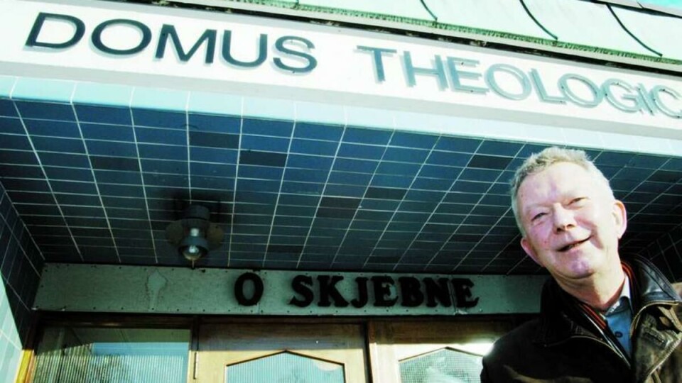 SUSPENSE: -- This is a suspense we have had to live with at TF for a hundred years, which is not always easy, Dean at TF Helge Kvanvig says. He is positive to Islamic Theology at the UiO.
