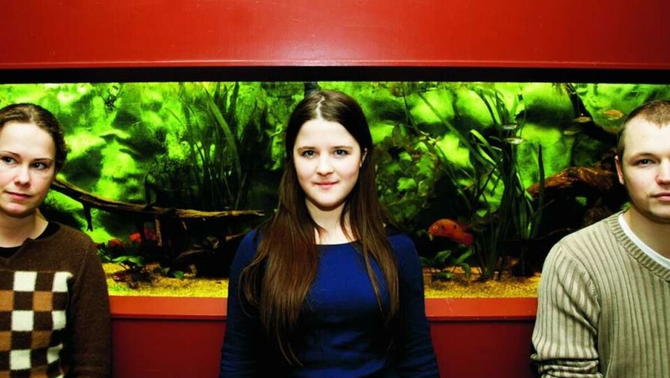HAVE TO PAY: Cecilie Børgund (25), Christiane M. Brandvoll (20) and Tore Magnussen (23), Bachelor students of Biology, disagree that they have to pay for obligatory activities.
