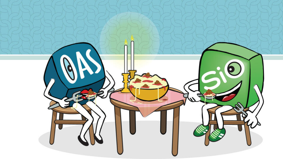 SLÅES SAMMEN: Studentsamskipnaden i Oslo og Oslo- og Akershushøgskolenes studentsamskipnad slåes sannsynligvis sammen i 2011. Illustrasjon: OAS