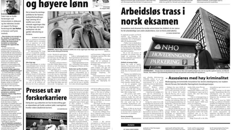 00-tallet gjennom studentenes øyne