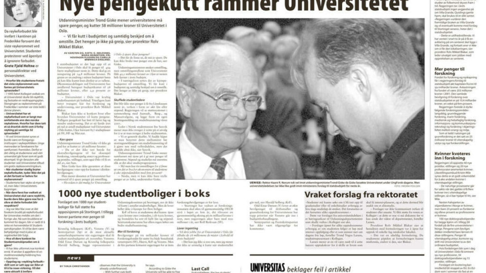 00-tallet gjennom studentenes øyne