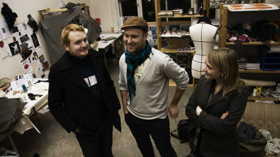 GÅR MOT STRØMMEN: (F.v.) Bjarne Gustavsen, Henrik Skollevold og Turid Alida Solberg har alle tatt høyere utdanning i Oslo, på tross av at de kommer fra Østfold.