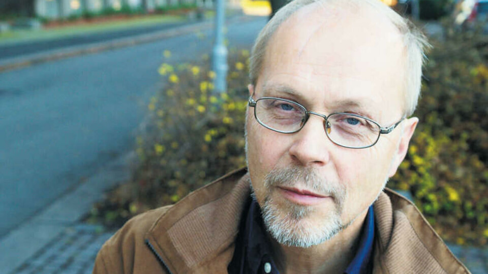 TRENGER STØTTE: -- Institutt for molekylær biovitenskap kunne trengt en rik Onkel Skrue, sier prodekan for forskning ved Mat.Nat, Anders Elverhøi.