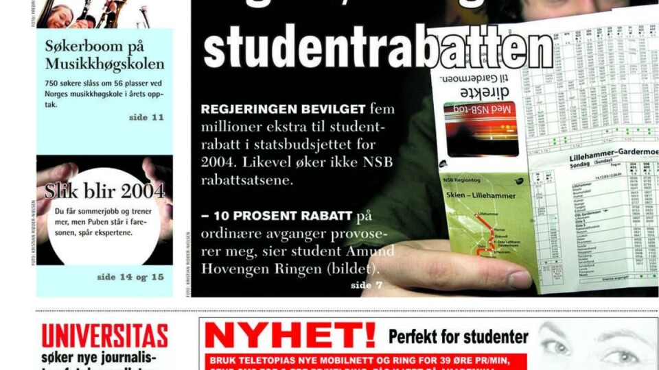 00-tallet gjennom studentenes øyne