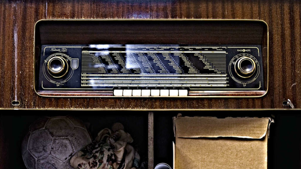 RADIO: Obligatorisk inventar i en radioredaksjon.