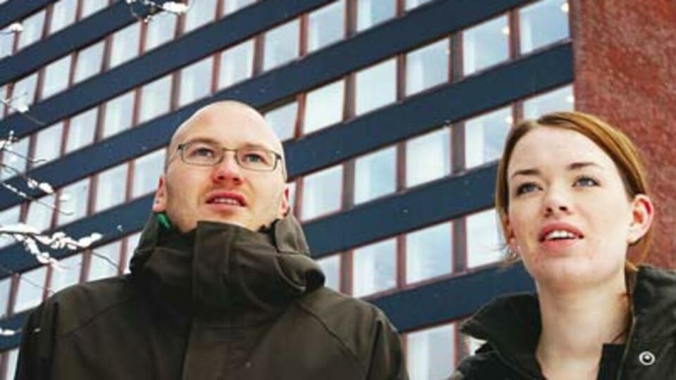 FELLES: Wenche Åsheim og Tore Dehlin går nå på bachelorprogrammet i religionsstudier, et samarbeid mellom HF og TF. De skulle ønske de to fakultetene ville sammarbeide om en master også.