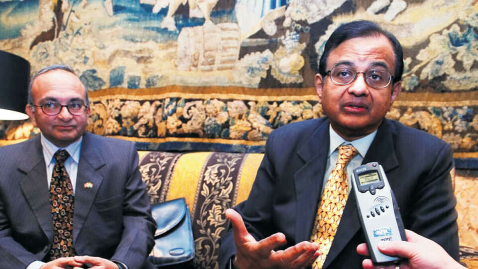 UTAN GRENSER: Den indiske finansministeren, Shri P. Chidambaram, trur utveksling av ikt-tenestar Noreg-India vil stimulere vekst i begge land.