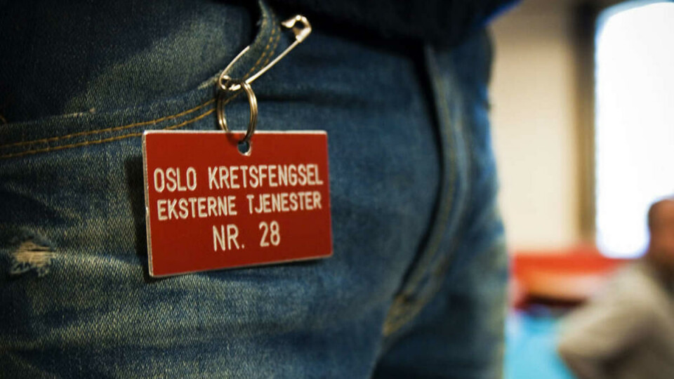 SIKKERHET FØRST: Rutinene er mange og gode å ha i fengsel.