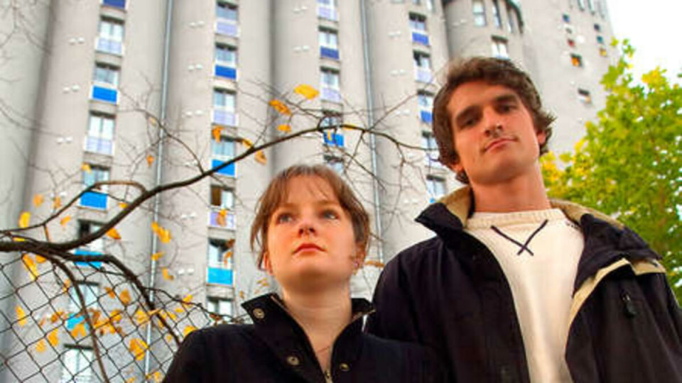 MUGGENT LIV: Irene Beate Sørvik og Vegard Malme måtte flytte ut grunna
mugginvasjon.