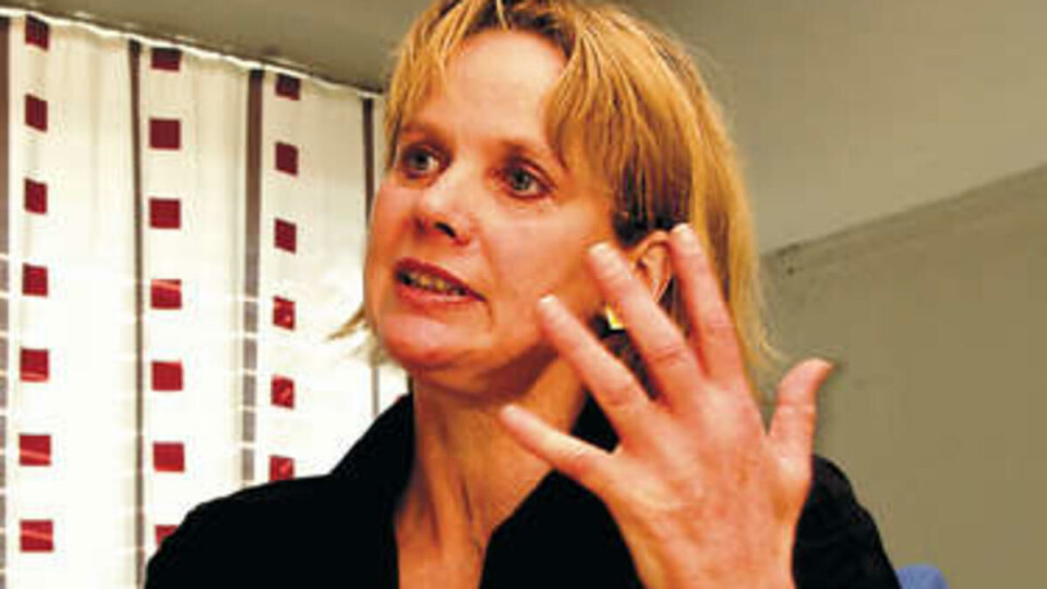 INGEN NEDLEGGELSE: -- Det er feil å si at vi nedlegger studieretning eller fag, mener Trine Syvertsen, dekan ved HF.