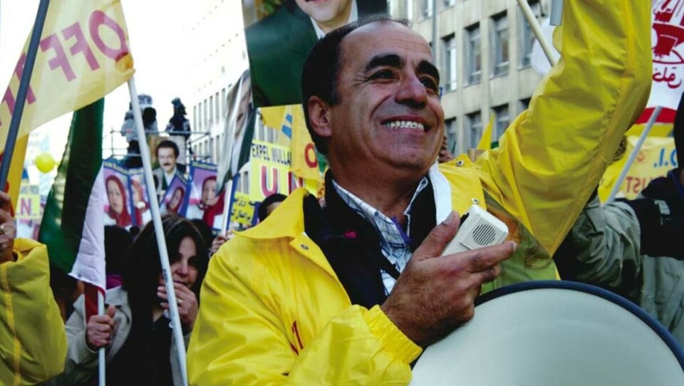 Students against Iranian regime
