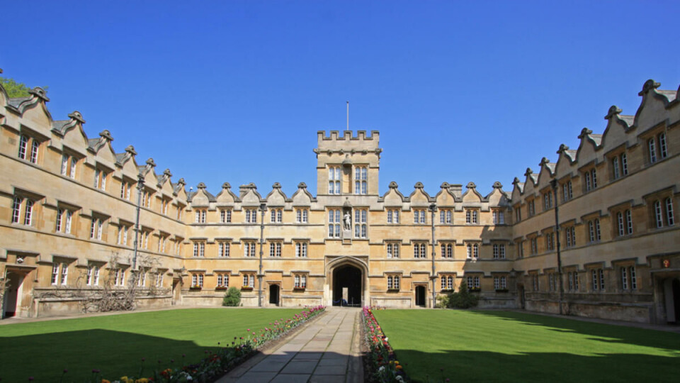 C IKKE GODT NOK: Ledelsen ved Universitetet i Oxford mener at C i snitt ikke er godt nok til å være studenttillitsvalgt. Foto: Flickr Creative Commons/Lawrence OP