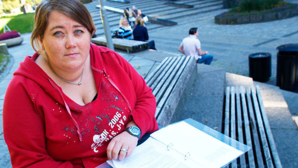 USIKKER: Signhild Stave Samuelsen er generelt sett positiv til «Prosess faglige prioriteringer,» men frykter for eksistensen til de tverrfaglige studiene.