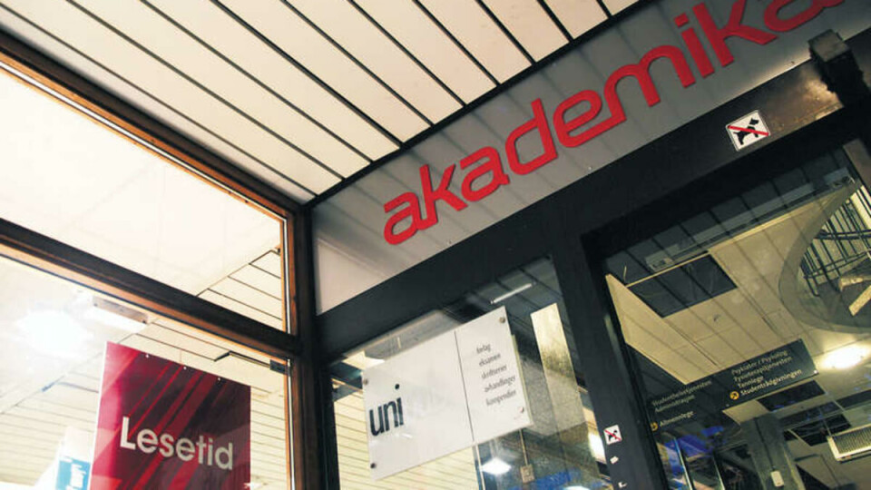 SIKTER HØYERE: -- Med mer effektiv organisering og bedre innkjøpsbetingelser bør det gi omtrent det overskuddet vi har satt som mål, sier Geir Helge Espedalen, direktør i Akademika.