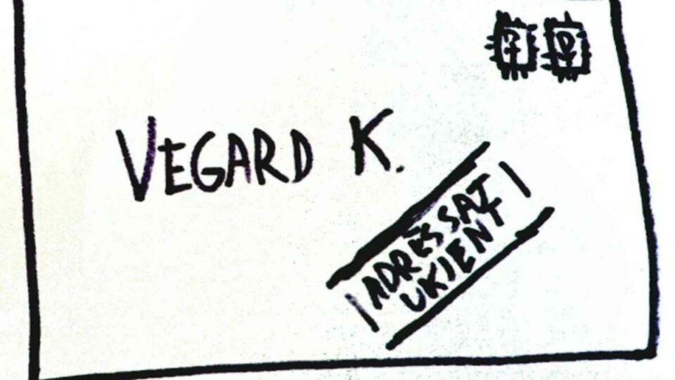 Ingen skriver til Vegard K.