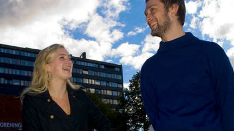 SAVN MOT SØR: Cecilie Andersen og Oddmund Strømme er sørlandspatrioter med hjemlengsel.