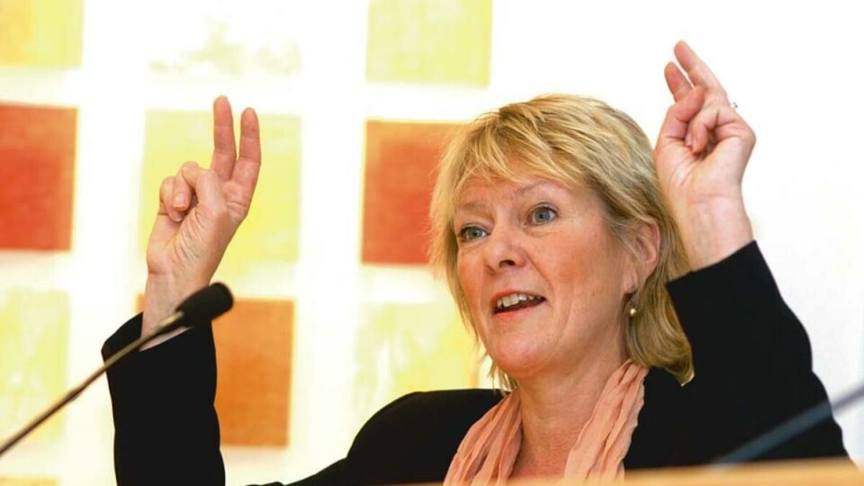 MORNA, KRISTIN: Kristin Clemet er gått av som utdanningsminister. Men før hun gjorde det, la hun fram et budsjett som varer helt fram til de rød-grønne endrer det.